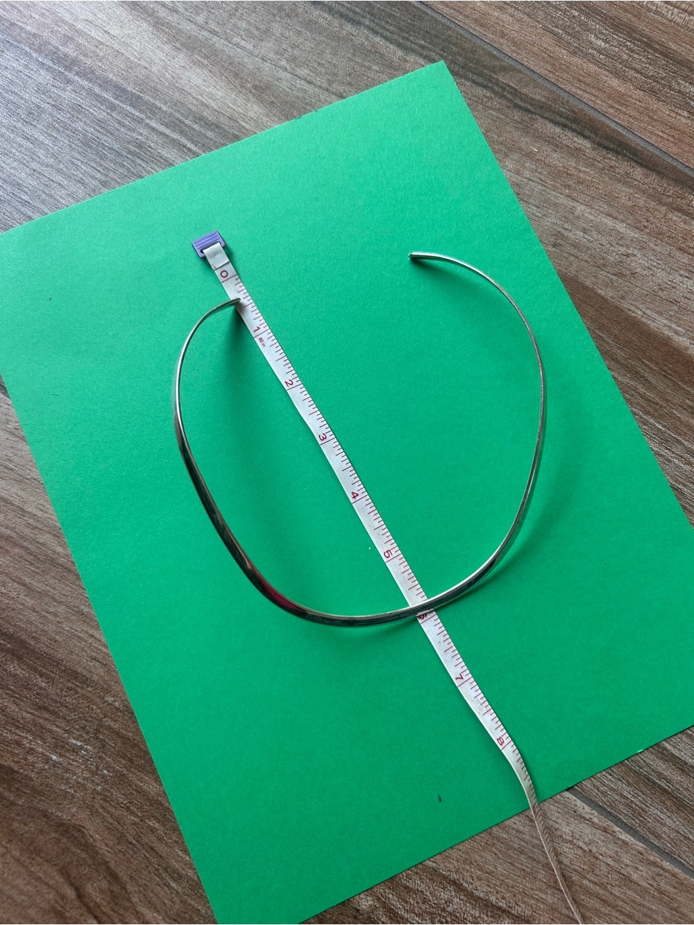 Sleek Sterling Silver Collar Torque Necklace Minimalist Choker 26.4g Vintage - Picture 7 of 9